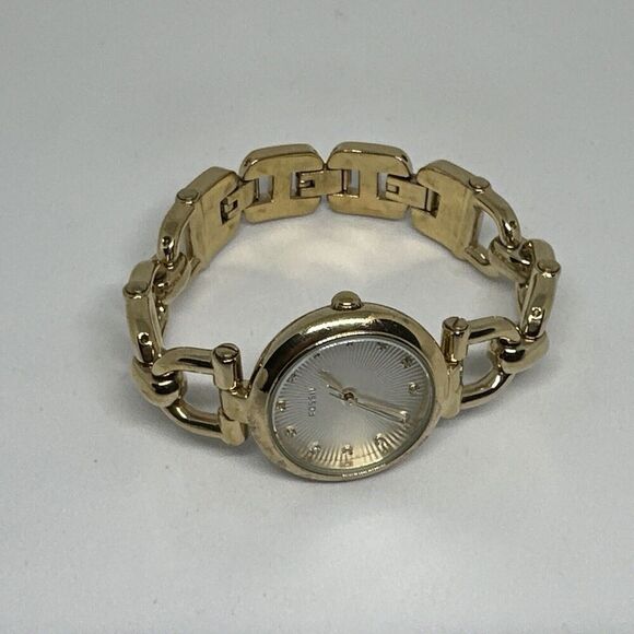 Fossil Olive ES3349 Women's Gold Stainless Steel Analog Dial Quartz Watch HME100 - Picture 7 of 11